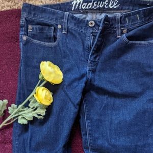 Madewell women's jeans, size 31x34 straight cut